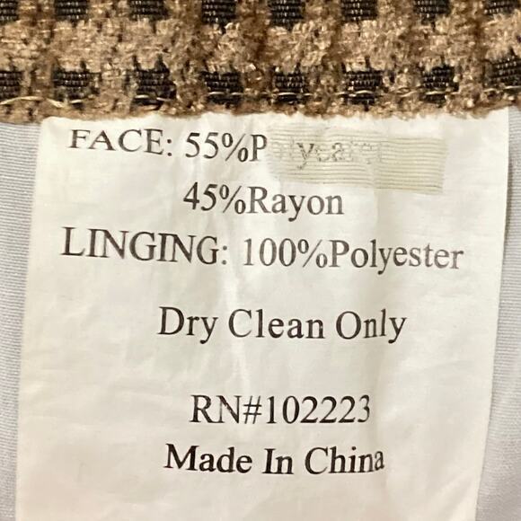 Vintage 1990s Table Runner Set Lot of 2 Brown Gold & Black‎ - Picture 2 of 8